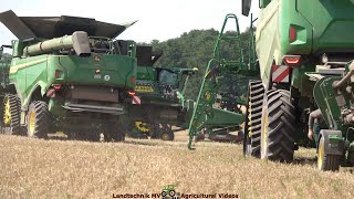 John Deere - Massey Ferguson / Getreideernte - Grain Harvest  2022
