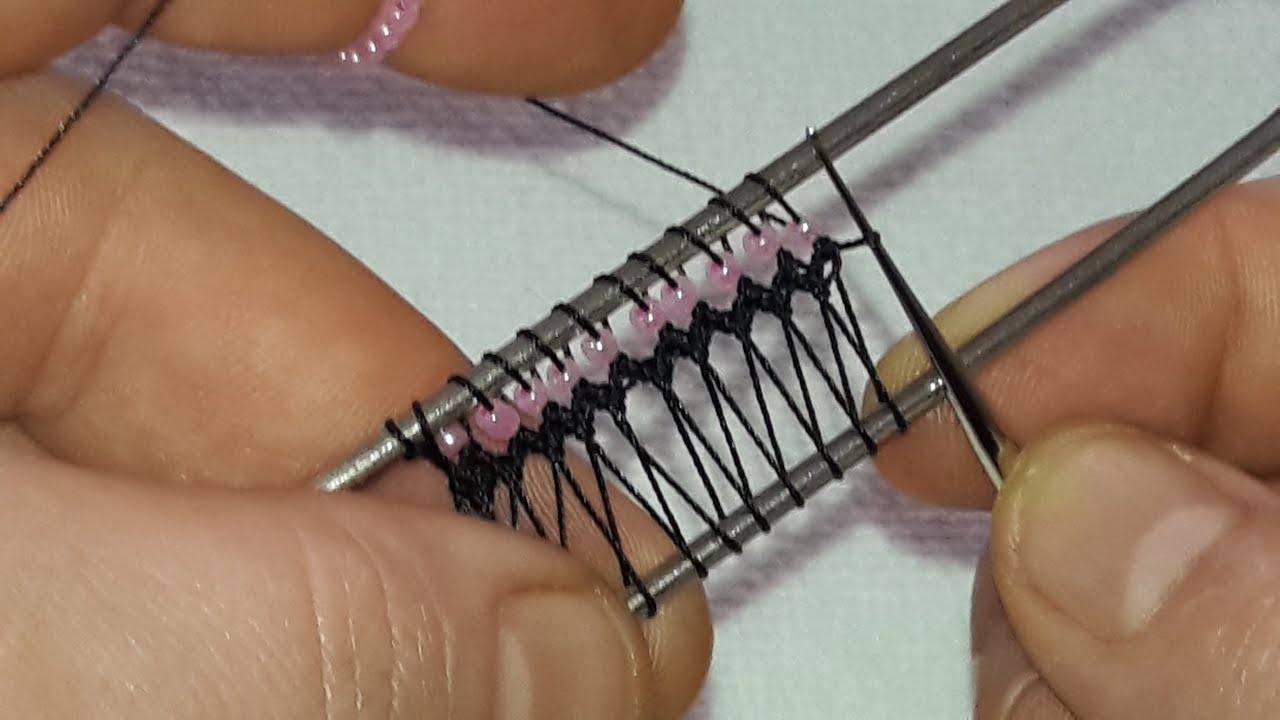 532 Şunun zarifliğe bakın kullanmaya kıyamayacağınız çatal ile tığ oyası yapılışı