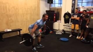 Klokov paused snatch High pull