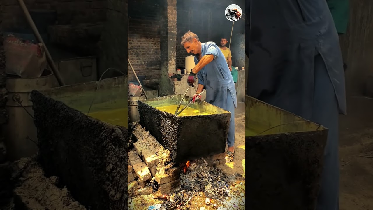 Mysterious Men Cutting Cooking Oil Cans – And the Shocking Twist Left Everyone Speechless