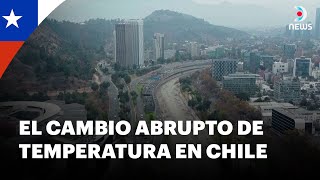 Santiago de Chile sufre la ola de frío - Informe de DNews