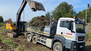 Cleaning Trails Around The Railway Track