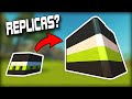 We Searched for "Replicas" to See if They Matched the Real Things! (Scrap Mechanic Gameplay)