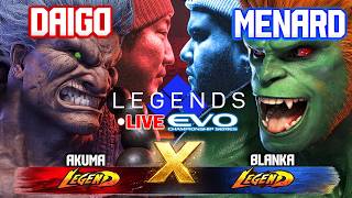 🔥 SF6 — Daigo vs MenaRD 🔥 LIVE FT10 EVO LEGENDS 2026! - FT10 Street Fighter 6 High Level
