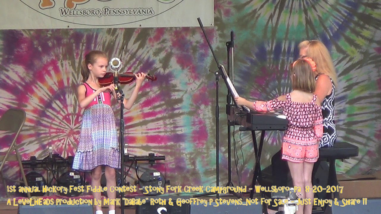 1st annual Hickory Fest Fiddle Contest - Stony Fork Creek Campground - Wellsboro, Pa  8- 20- 2017