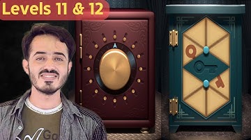 Open The Safe Puzzle Box Levels 11 And 12 | MBA101 GAMING.