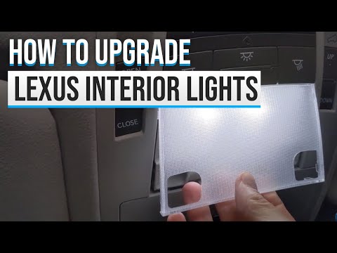 2010 LEXUS RX350 INTERIOR LED UPGRADE | Replacing interior bulbs and dome lights with LED lights