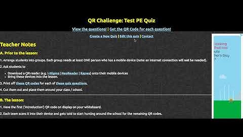 How to make a QR Code Treasure Hunt