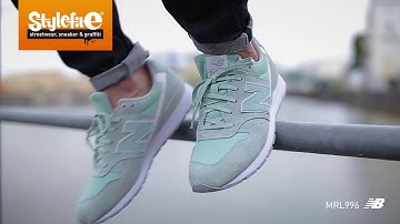 New Balance RevLite MRL996 Sneaker green (On-Feet) @Stylefile