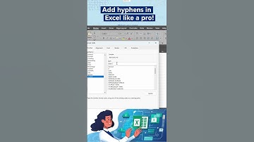 How to Add Hyphens Between Numbers in Excel #excel  #shorts #shortsfeed #datacleaning #dataentry