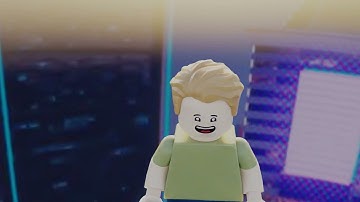 Mecaface Lip Sync Test | LEGO Blender Animation