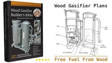 Wood gasifier generator plans- Turn sticks into fuel & go off the grid