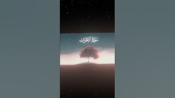 سورة الأحزاب|59|القارئ:#محمد_اللحيدان #قران #quran #راحة_نفسية #قران_كريم #تلاوة_هادئة ##تلاوة_خاشعة