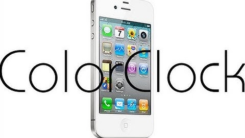 ColorClock (Cydia Tweak): Change the Color of Your Date/Time on Your Lockscreen!!!