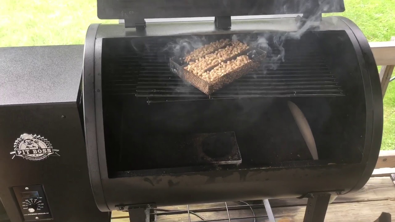 starting up a pit boss pellet grill