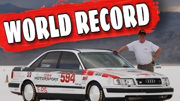 265 MPH in the OLD Audi S4 | World Record