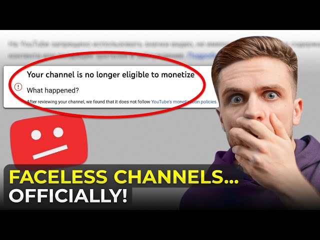 These Channels Will No Longer Be Monetized in 2023 🚫🚫🚫 Youtube Monetization Update class=