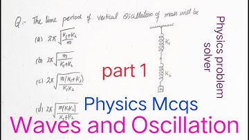 Physics mcqs | WAVES AND OSCILLATION | fsc | Ppsc | Fpsc | GRE | physics problem solver |