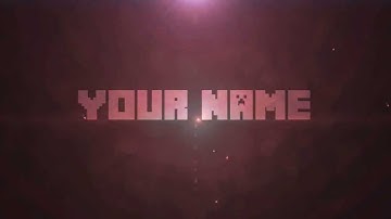 Free 2D Intro #43 | Minecraft Sony Vegas Template