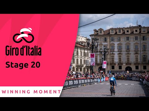 Video: Thibaut Pinot vinner etapp 20 i Giro d'Italia när Dumoulin håller Maglia Rosa i sikte