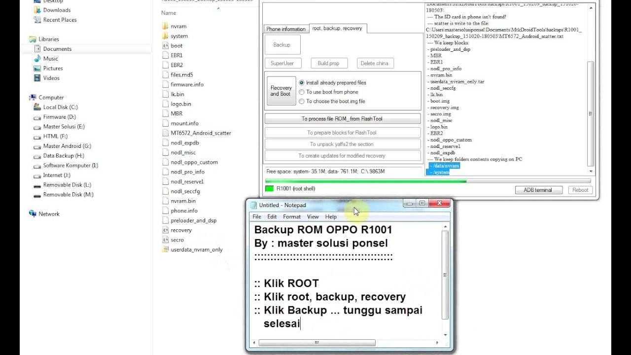Oppo R1001 Recovery Mode Oppo R1001 Recovery Mode