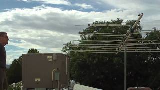 Channel Master CM 3020 UHF / VHF / FM HDTV Antenna – 100 Mile Range (CM3020) TV antenna installation 2010/07/24 (part 2 of 4)