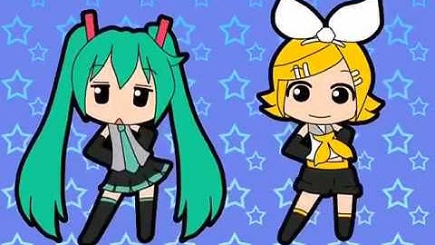 Interstellar Flight with English Sub - Seikan Hikou - Miku and Rin - 星間飛行 - sm4459602 - HQ