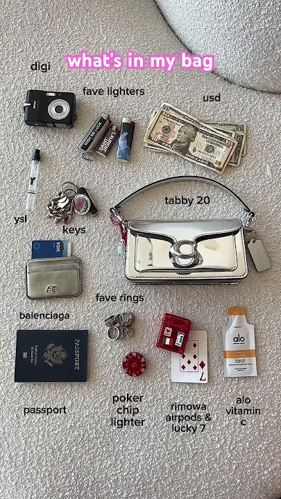 TAG⠀ What's In My Bag LOUIS VUITTON DANUBE (Men's) 