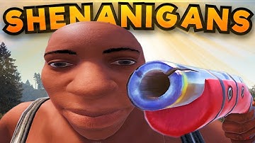 Rust video full of SHENANIGANS - Rust funny moments