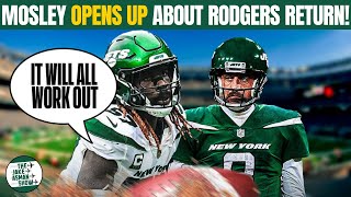 Reacting to New York Jets LB CJ Mosley&#39;s REVEALING comments about return of Aaron Rodgers!