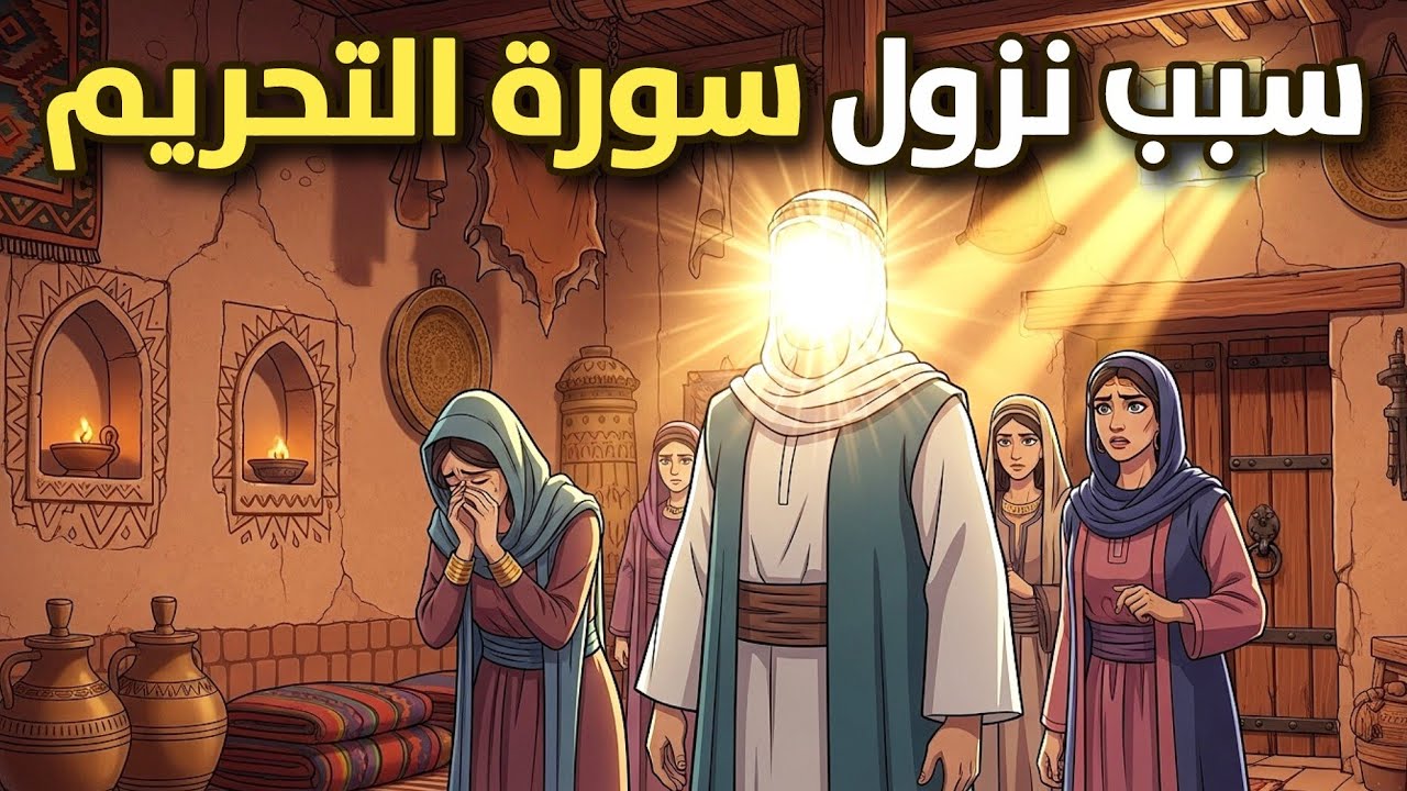 سبب نزول سورة التحريم | القصة التي جعلت النبي ﷺ يعتزل نسائه