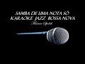 Samba de Uma Nota Só, Karaoke Jazz Bossa Nova, Brazilian Music, Antonio Carlos Jobim