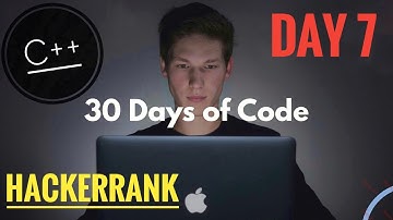 Day 7 of 30 Days of Code:"Arrays "(Hackerrank) || C++