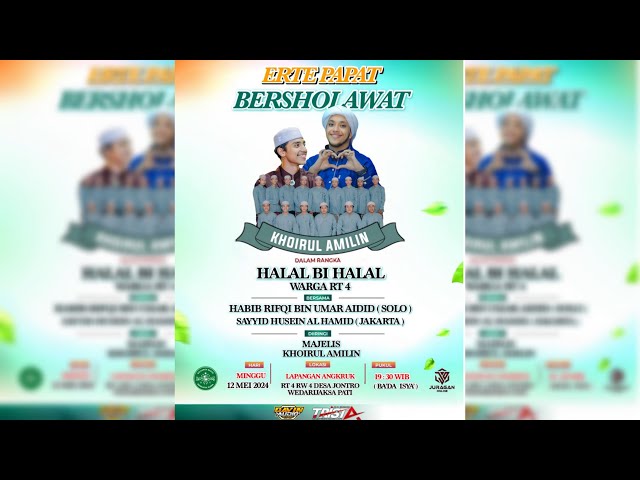 🔴STREAM ERTE PAPAT BERSHOLAWAT  / BERSAMA HABIB RIFQI BIN UMAR / JONTRO WEDARIJAKSA PATI class=