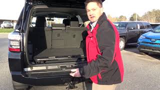 I will show you all the rear cargo area choices in 2018 toyota
4runner. your are sliding deck, 3rd row seats, or just an empty s...