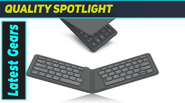 Best Foldable Keyboard for iPad & iPhone? MoKo Foldable Bluetooth Keyboard
