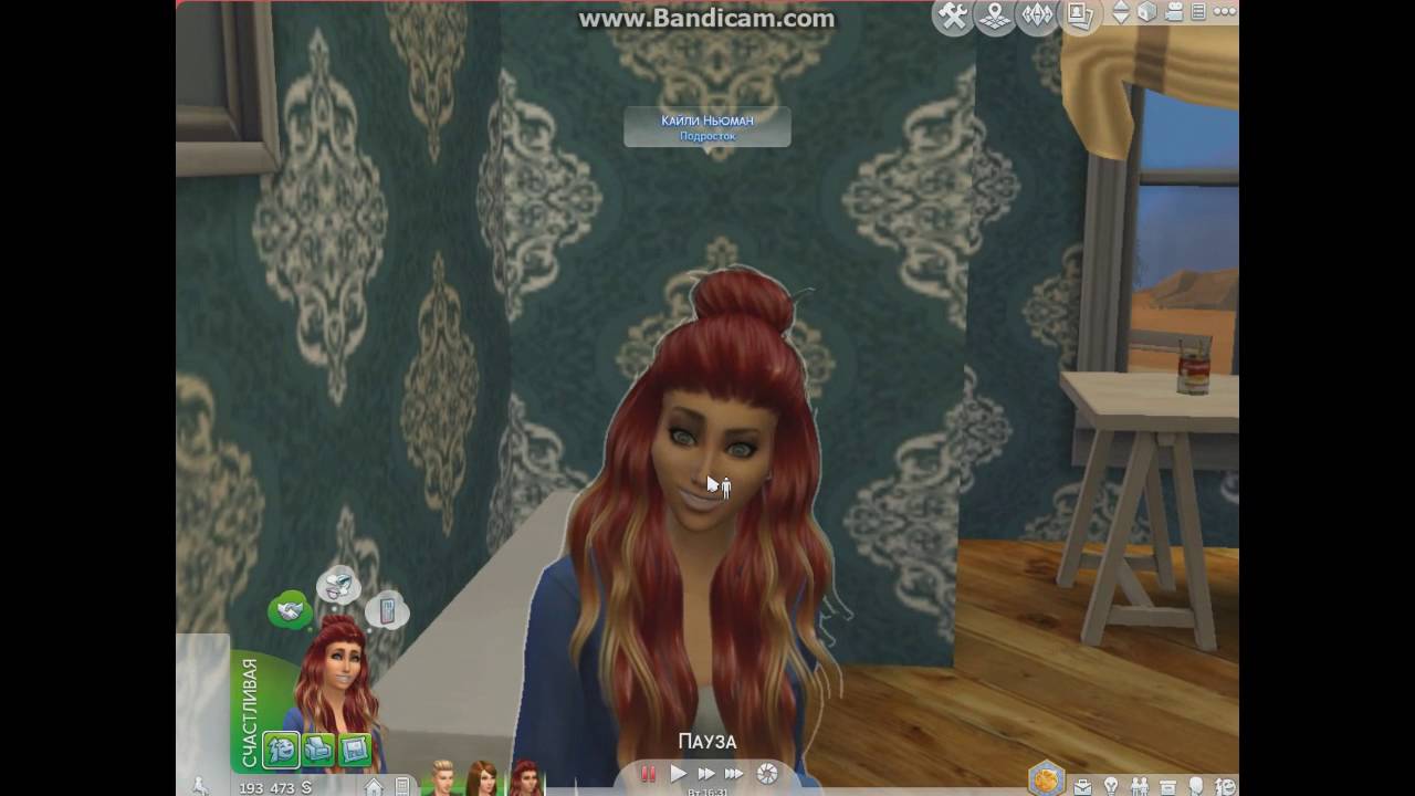 New Let's Play |TheSims4| #1 |Закрытая в себе| Неприятные новости