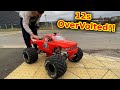 GIANT rc car gets more POWER (boom)