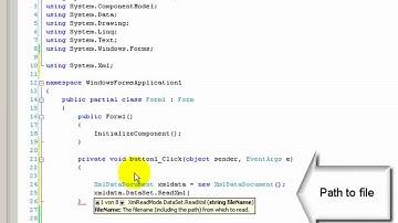 [C#.Net] Loading XML into DataGridView