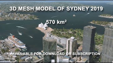 Sydney 3D mesh 2019