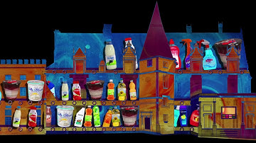 Castle 3D Video Projection Mapping - 50 years celebration - June 2019