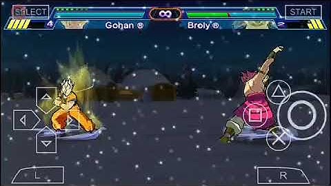 Gohan vs Broly | Dragon Ball Z Shin Budokai | Gameplay #3