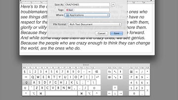 Navigating a Save Dialog Box with just your Keyboard Demonstration