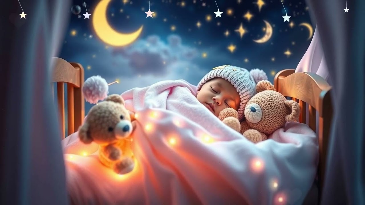 🌙 Baby Sleep Music with Soft Rain ☔ Calm & Relaxing