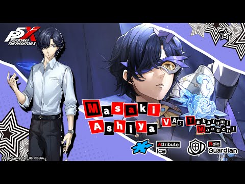 Persona5: The Phantom X - Masaki Ashiya (VA: Takafumi Maeuchi) Teaser Trailer