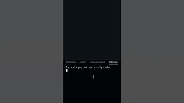 cara mempercepat website di framework laravel menggunakan configuration caching #laravel
