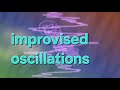 Groovy trippy improv spacy synth music with old school audio visualizations for 4 4