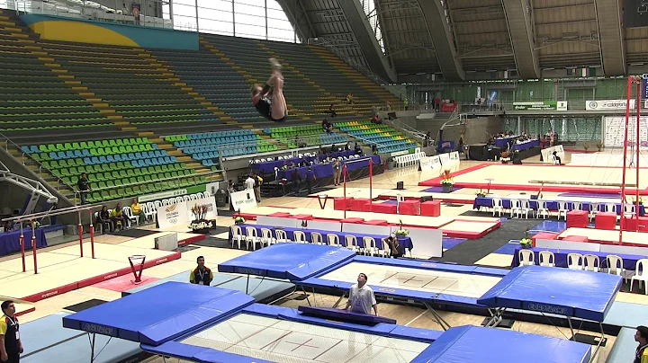 Jessica Stevens - Trampoline Team Final - 2018 Pac...