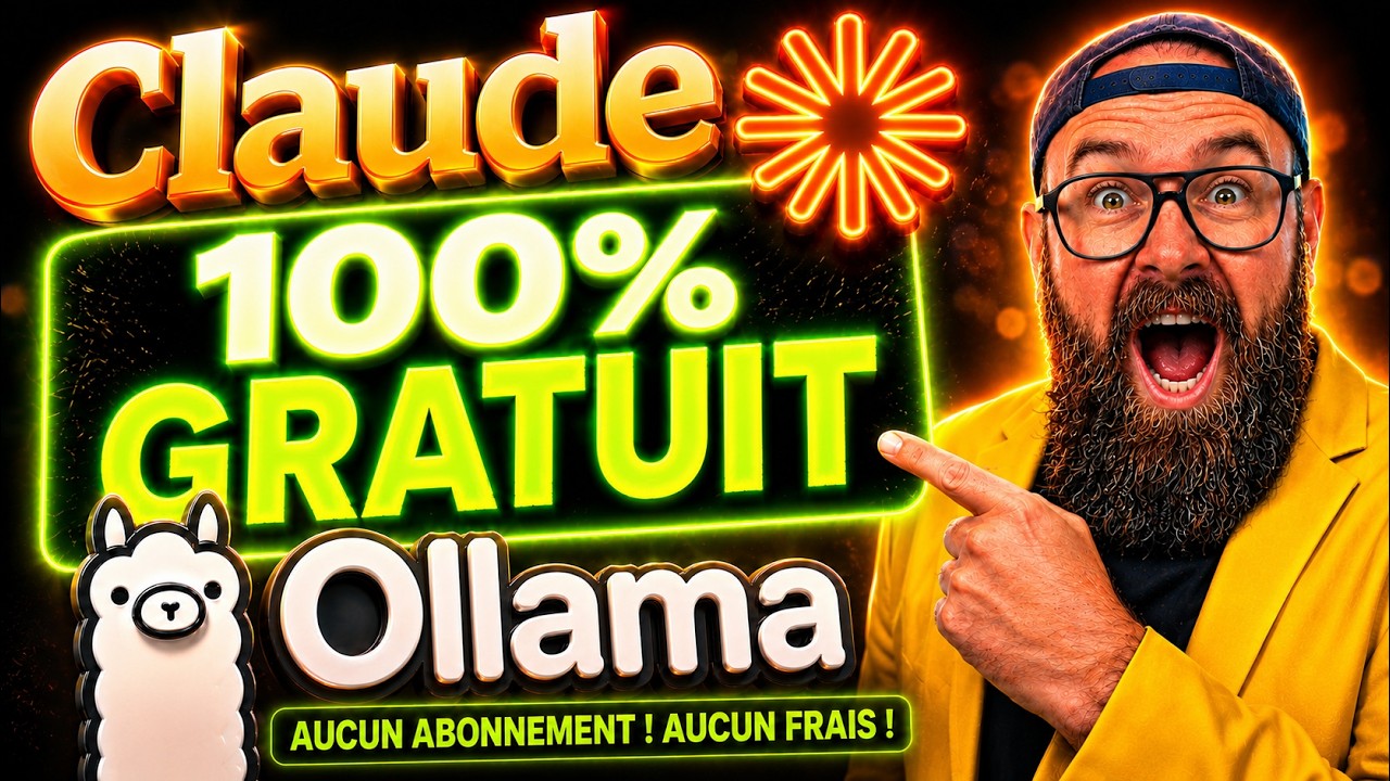 Claude Code gratuite ? Le setup Ollama qui change tout - YouTube