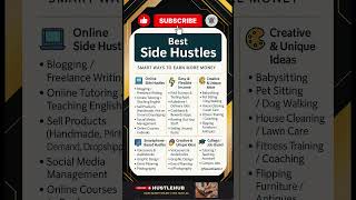 Best Side Hustles to Make Extra Money in 2025 | Real Ways to Earn Online